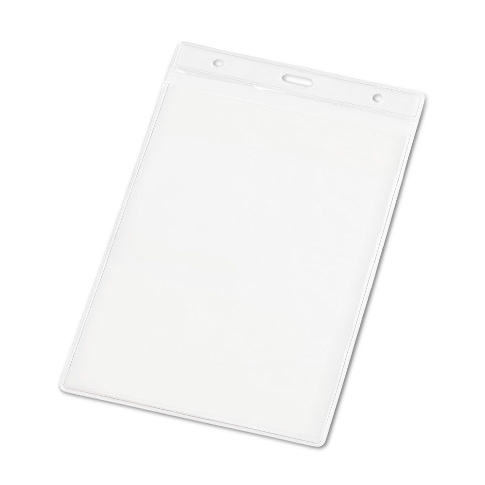 WHITMAN. Porta badge identificativo verticale in PVC - 93359