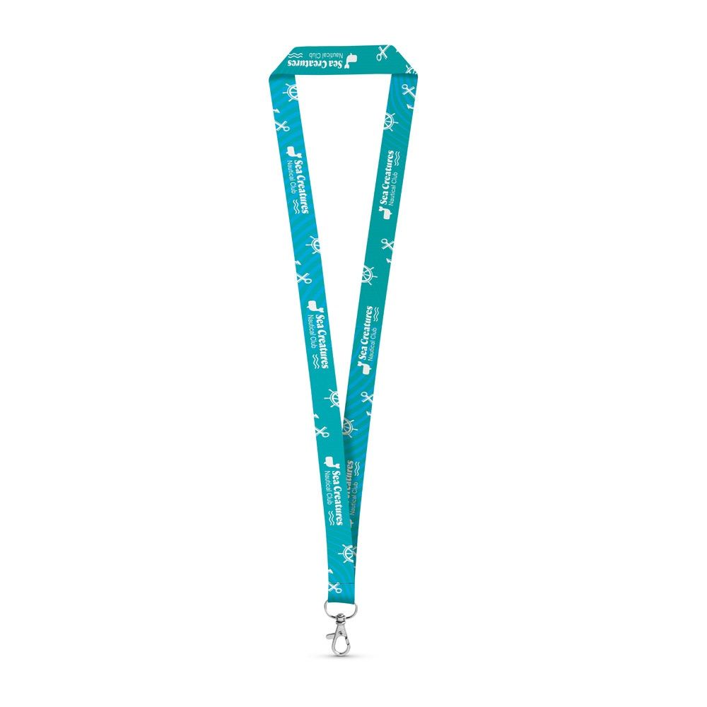 BRIGHTON. SET Lanyard SUBLIMATION Long II (20 mm) con moschettone a leva da 20 mm - 94972