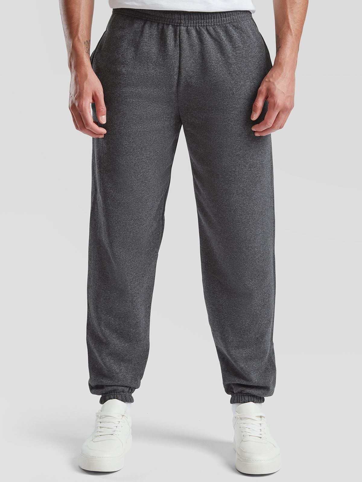 Pantaloni con elastico in vita con cordoncino in tinta - Fruit Of The Loom - FR640260