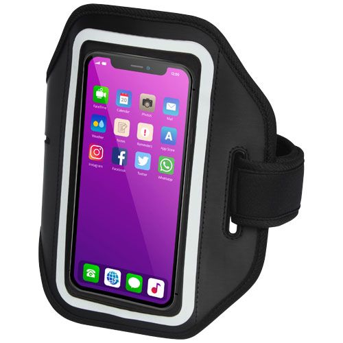 Bracciale Haile per smartphone riflettente con cover trasparente - 125000