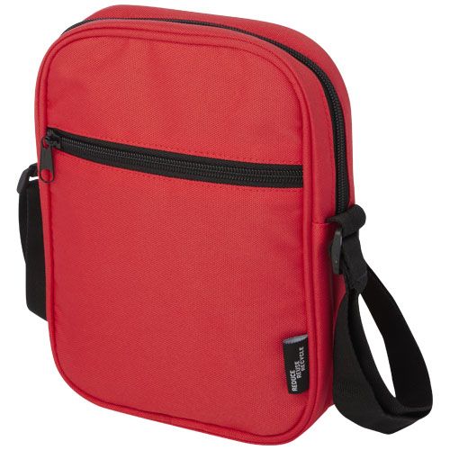 Borsa a tracolla in materiale riciclato certificato GRS Byron 2l - 130053