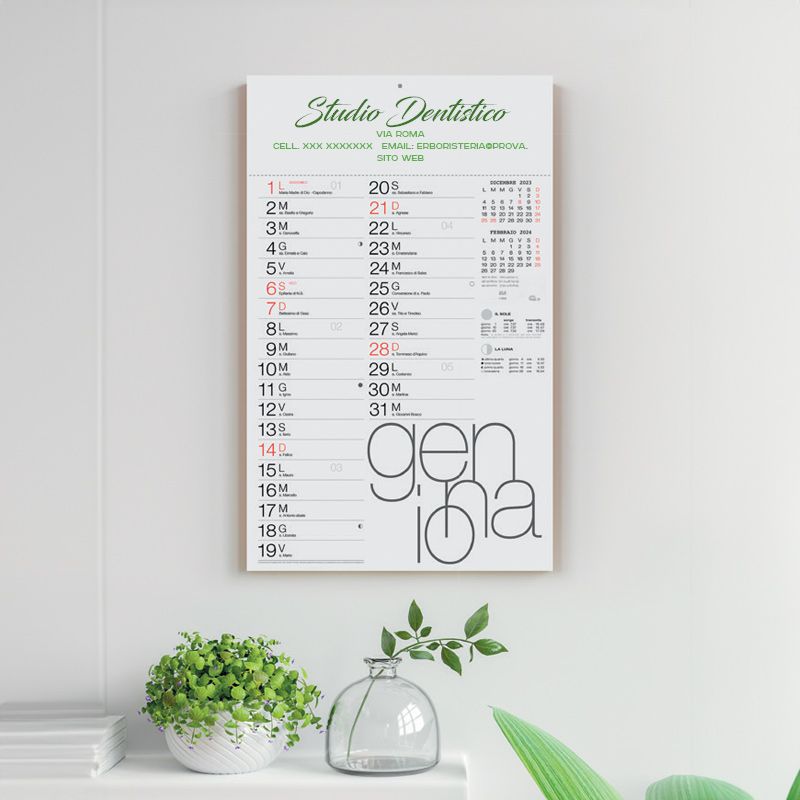 Calendari olandesi personalizzati