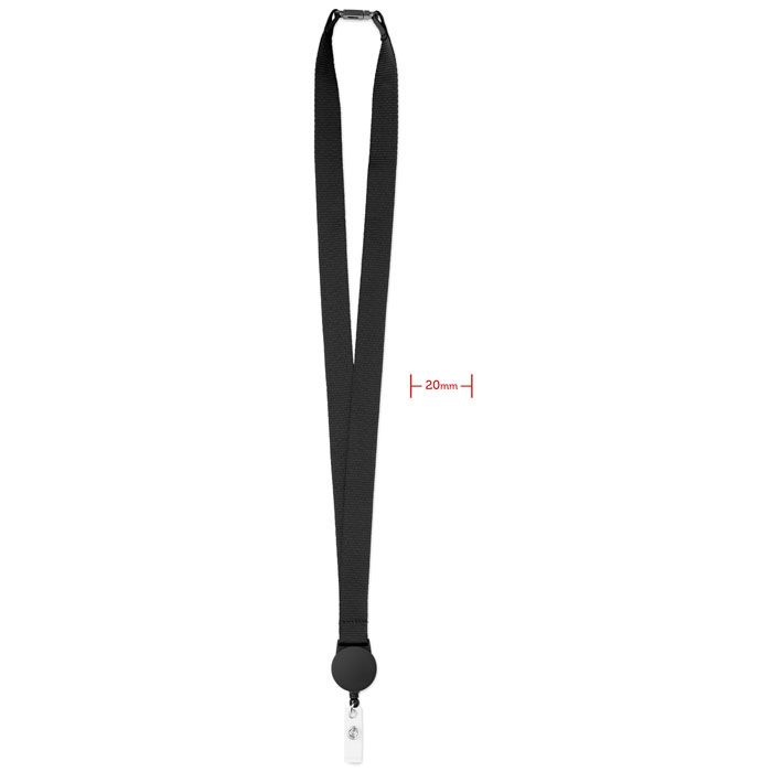 ZIP LANYARD. Lanyard con badge estraibile - MO9852