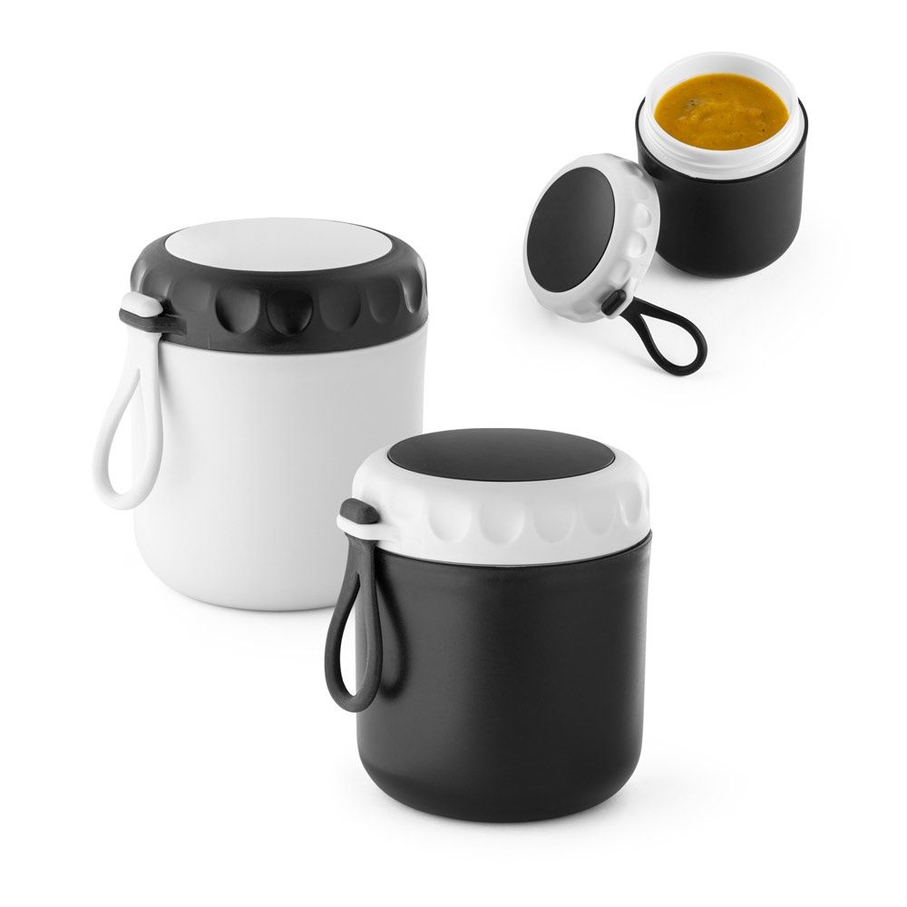 SAMOURA. Contenitore termico con doppio corpo in PP da 380ml - 93851