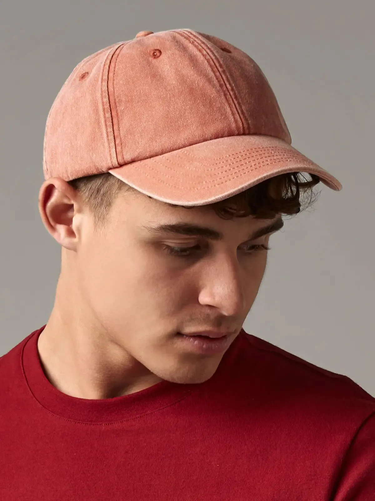 Cappellino Vintage basso profilo a 6 pannelli con calotta morbida - Beechfield - B655