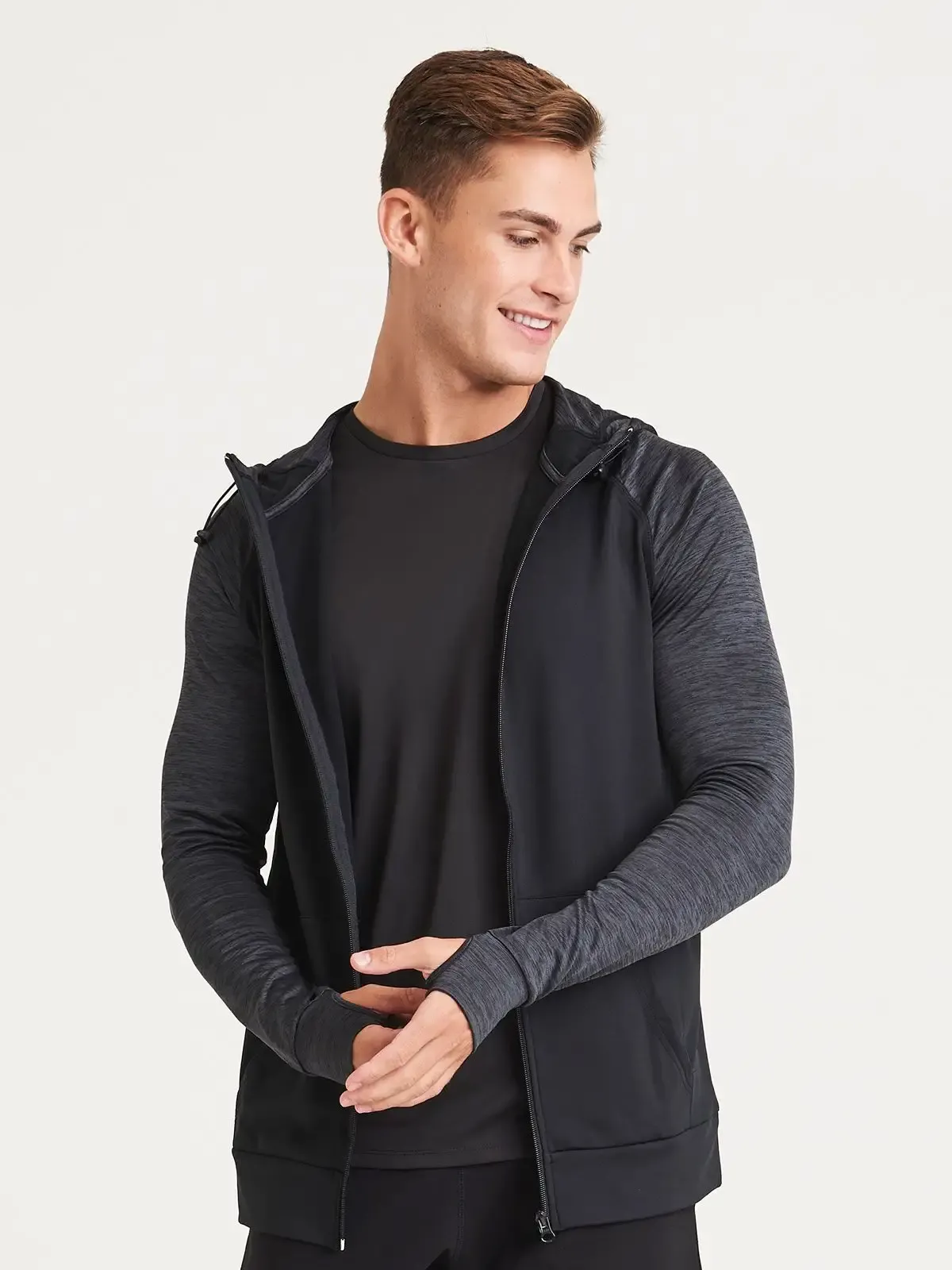 Felpa da Uomo Zoodie in tessuto misto - Awdis Just Cool - JC057