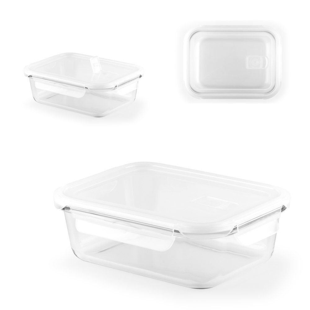 QUORIN. Porta pranzo. Contenitore ermetico in vetro borosilicato 1 L - 94347