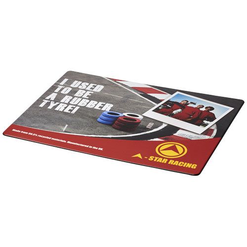 Tappetino per mouse Brite-Mat® con materiale a base di pneumatici - 210524