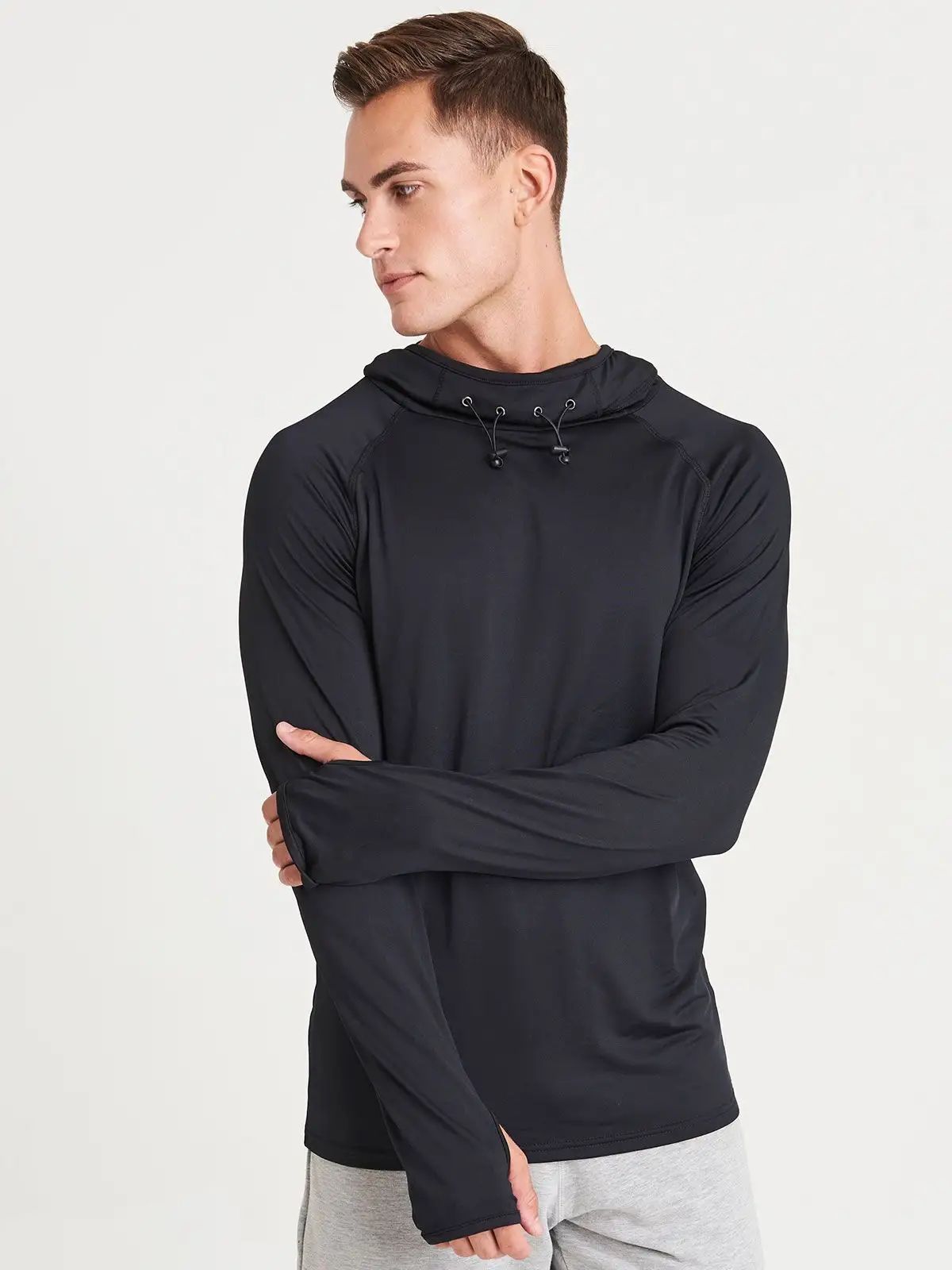 Felpa da uomo con cappuccio e collo ad anello - Awdis Just Cool - JC037