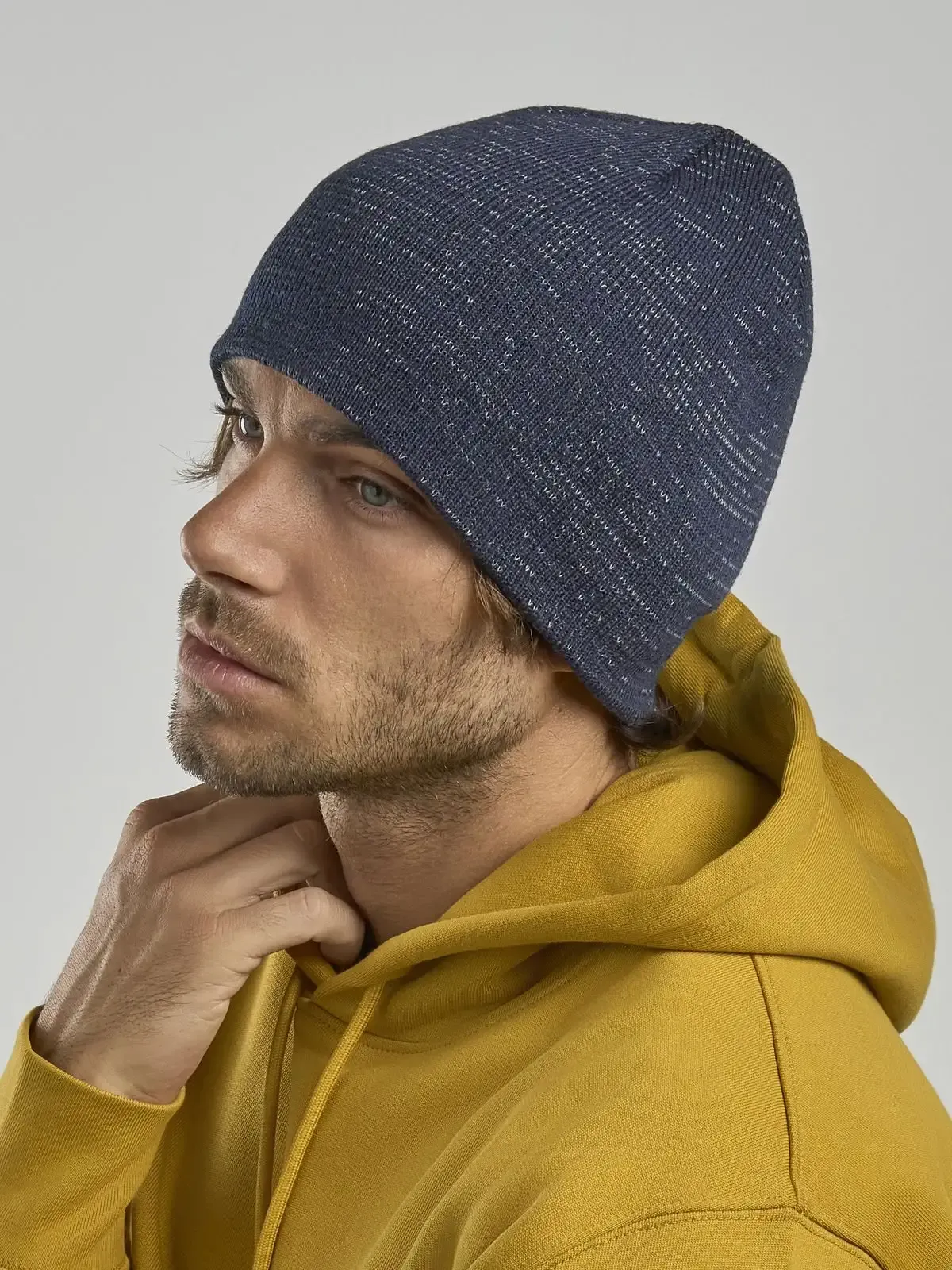 Berretto Shine in acrilico con fibre riflettenti - Atlantis - ATSHIB