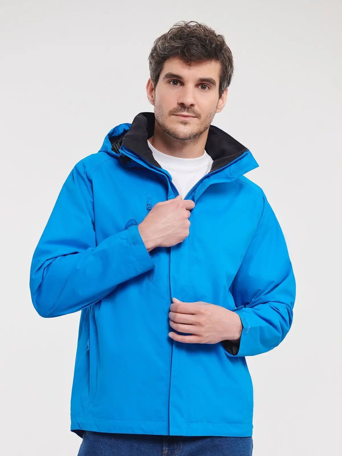 Giacca da uomo Hydraplus impermeabile con maniche raglan - Russell Europe - JE510M