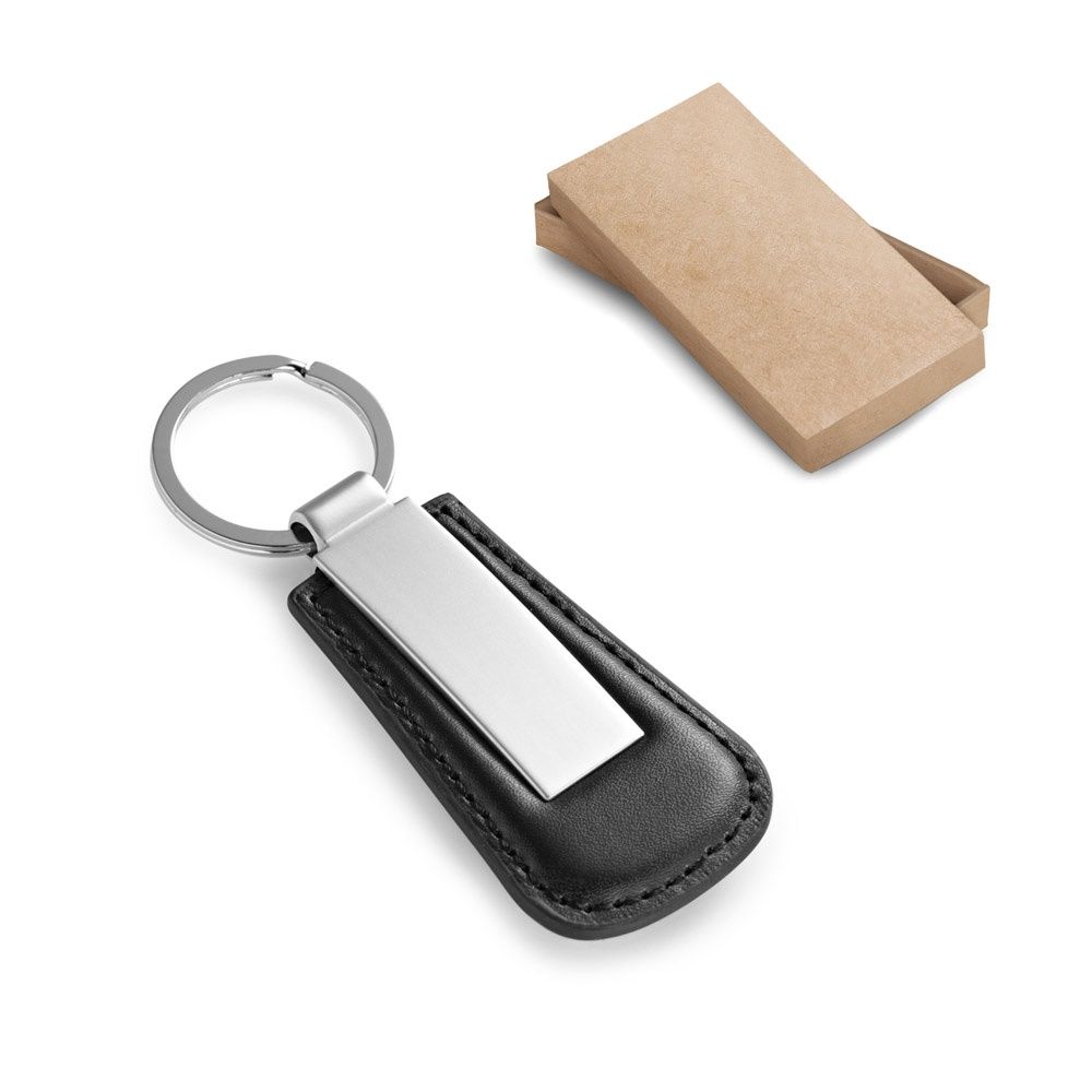 BACHMANN. Portachiavi in metallo e PU - 93171