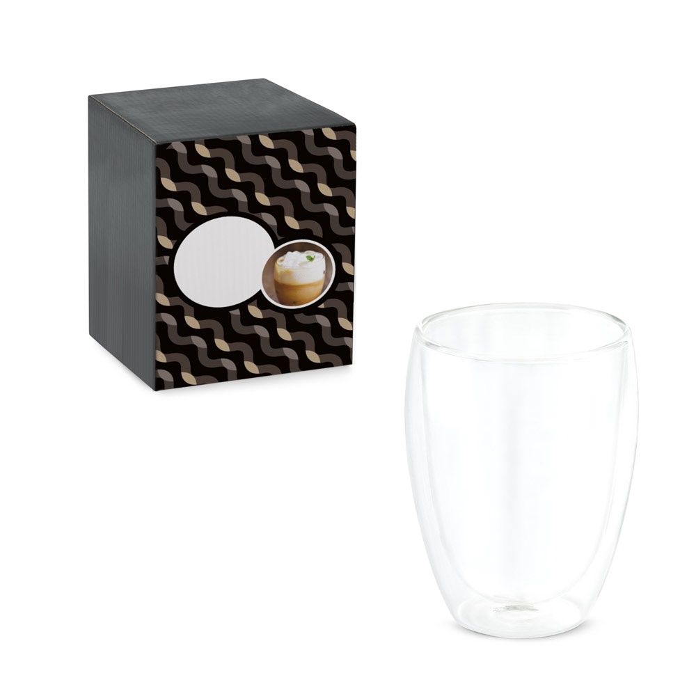 MACHIATO CUP. Bicchiere in vetro borosilicato da 350 mL - 94280