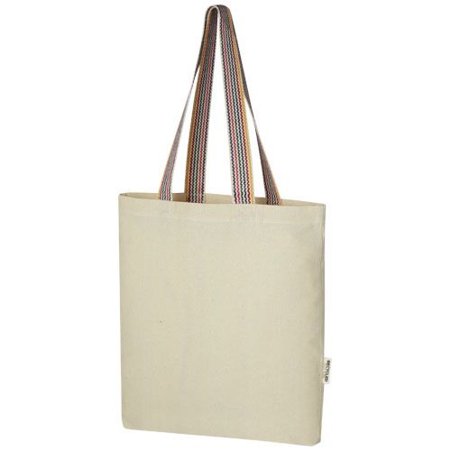 Tote bag in cotone riciclato da 180 g/m² Rainbow - 5L - 120642