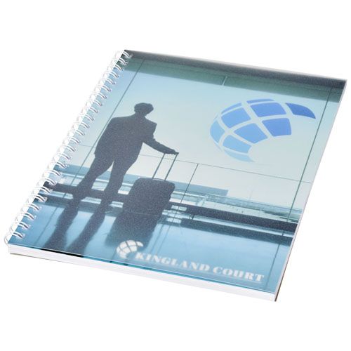 Notebook A5 spiralato Desk-Mate® con copertina in PP - 21247