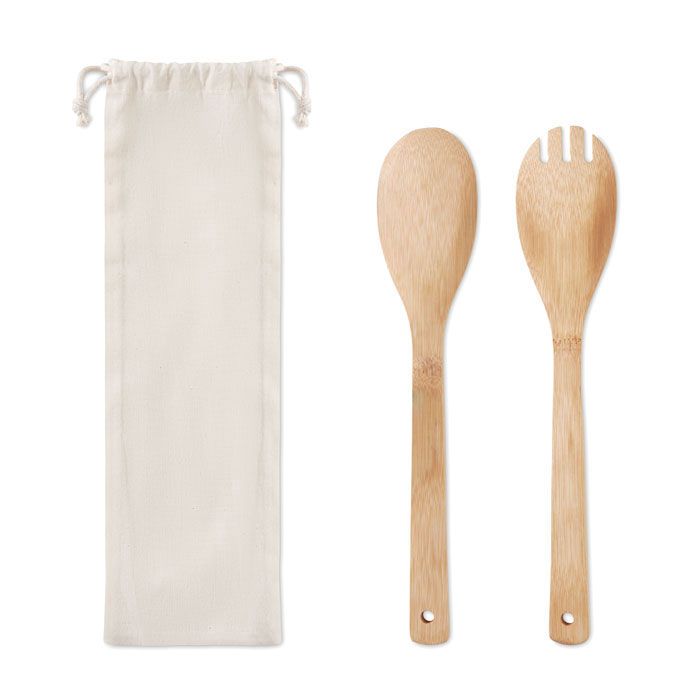 MAYEN SET. Set utensili in bamboo - MO9903