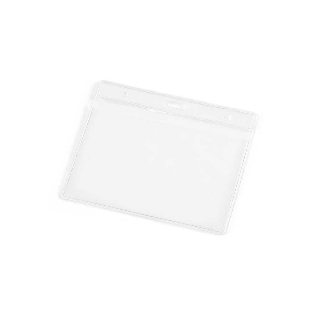 FORSYTH. Porta badge identificativo orizzontale in PVC - 93357
