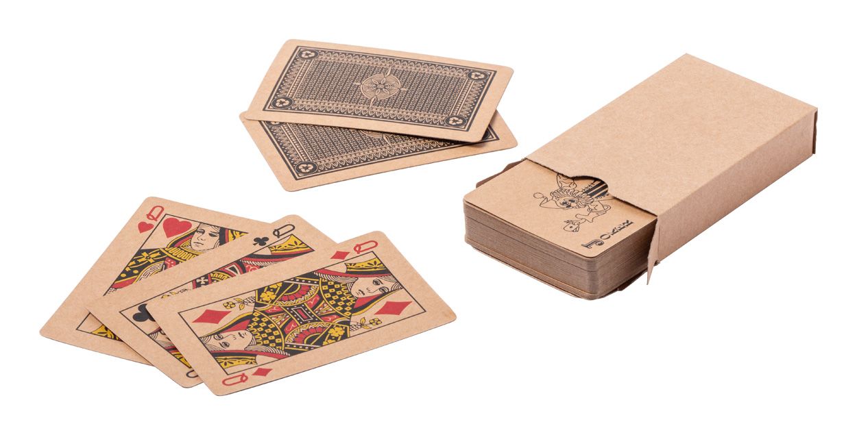 Pacca. Carte da gioco in carta riciclata - AP722093