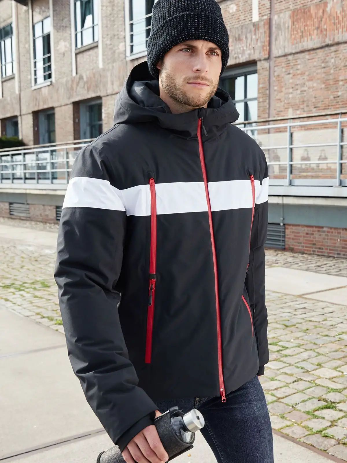 Giacca da uomo sportiva invernale con imbottitura DuPont - James & Nicholson - JN1174