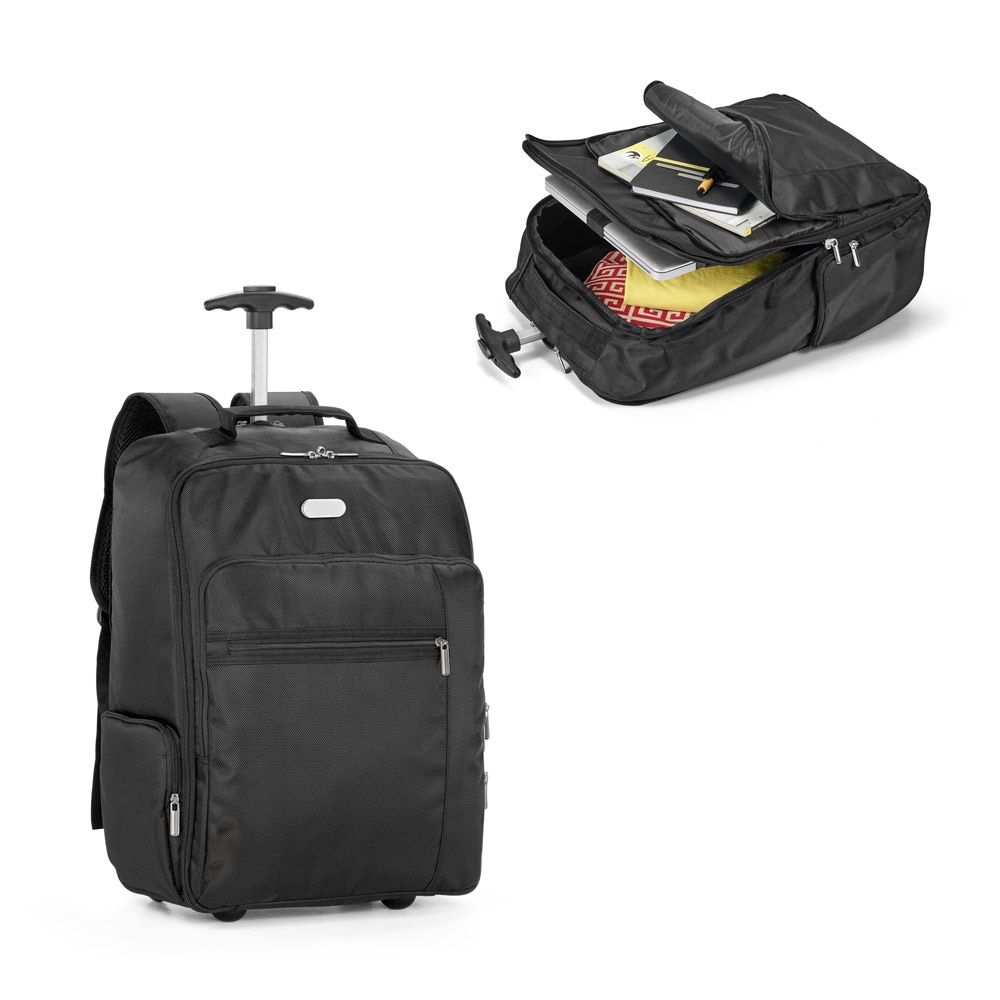 AVENIR. Zaino trolley porta PC 17'' in 1680D e 300D - 92177
