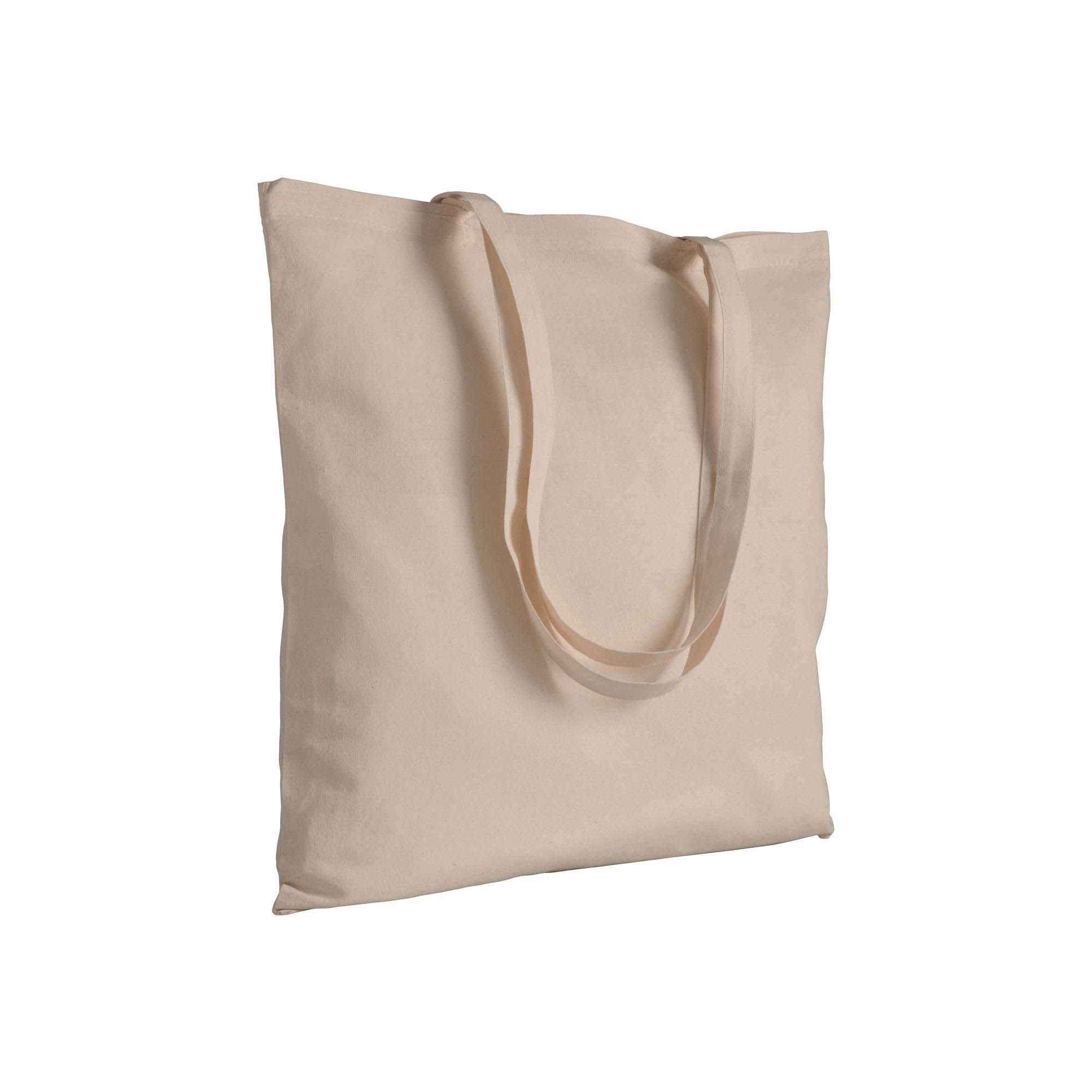 Shopper in cotone 180 g/m2 ,manici lunghi - 1911122
