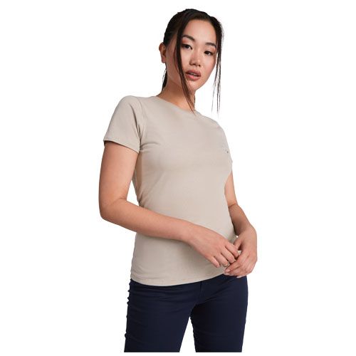 T-shirt a maniche corte da donna Golden - R6696