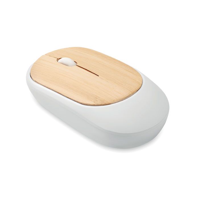 CURVY BAM. Mouse senza fili in bambù - MO2085