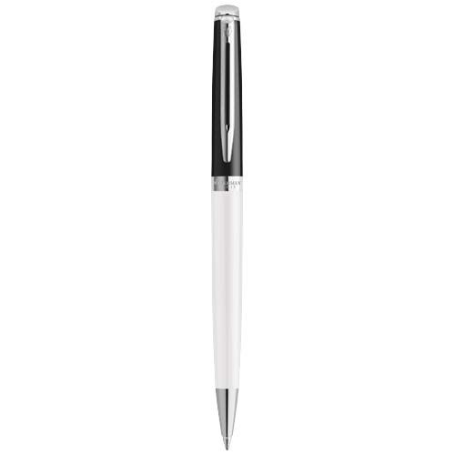 Penna a sfera colorata con finiture in palladio Hemisphere (inchiostro blu) - 107961