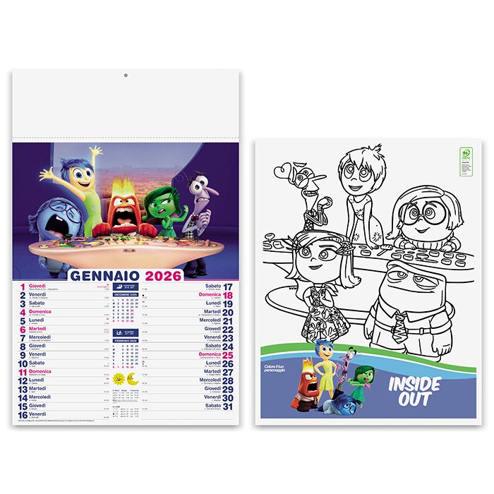 Calendario olandese illustrato Favole - PA105