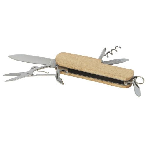 Coltellino tascabile in legno a 7 funzioni Richard - 104510
