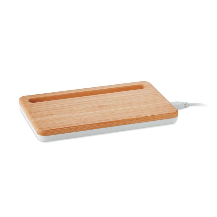 KERALA. Caricatore wireless in bamboo - MO9665
