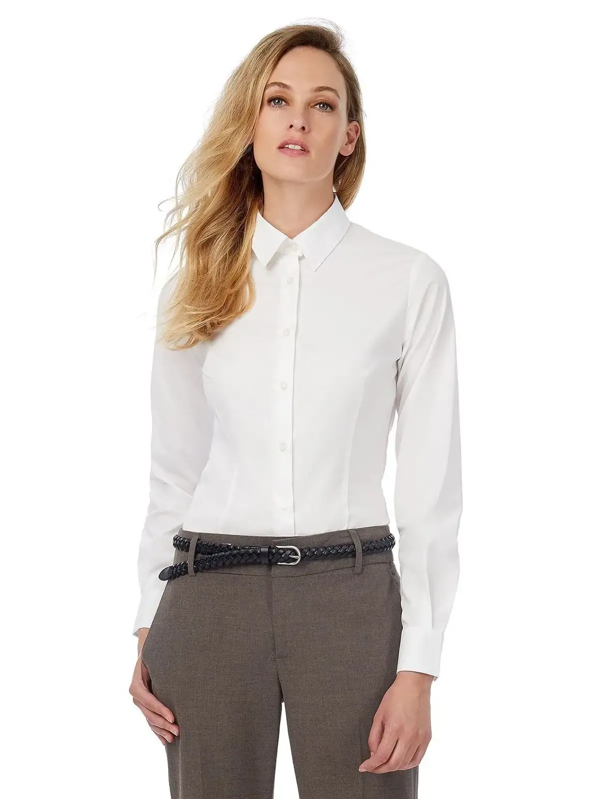 Camicia dal donna leggermente sfiancata - B&C - BCSWP23