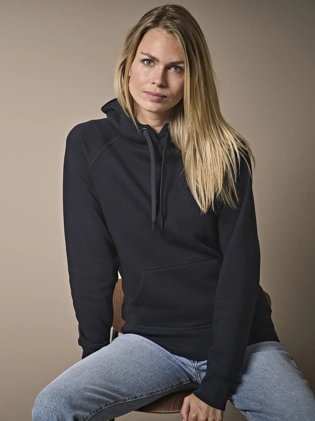 Felpa da donna con cappuccio e ampia tasca a canguro - Tee Jays - TJ5431