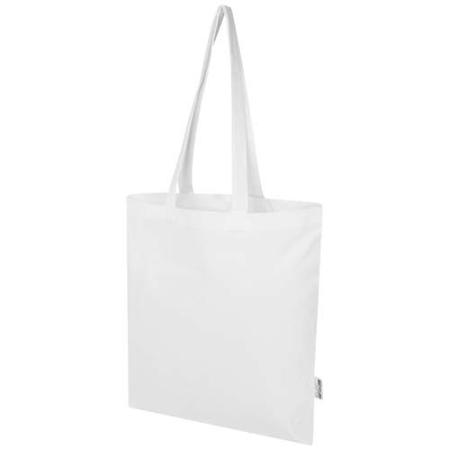 Tote bag in cotone riciclato certificato GRS da 140 g/m² Madras Blend - 7L - 120760