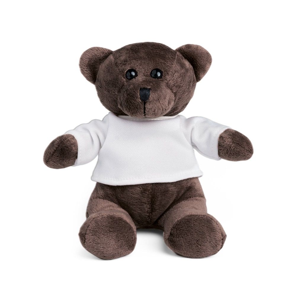 GRIZZLY. Peluche a forma di orsetto con t-shirt - 95504