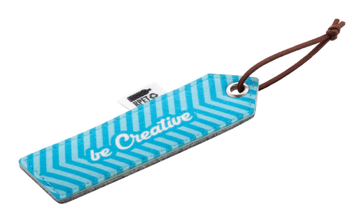 CreaFelt Mark. Segnalibro in RPET personalizzabile - AP716688