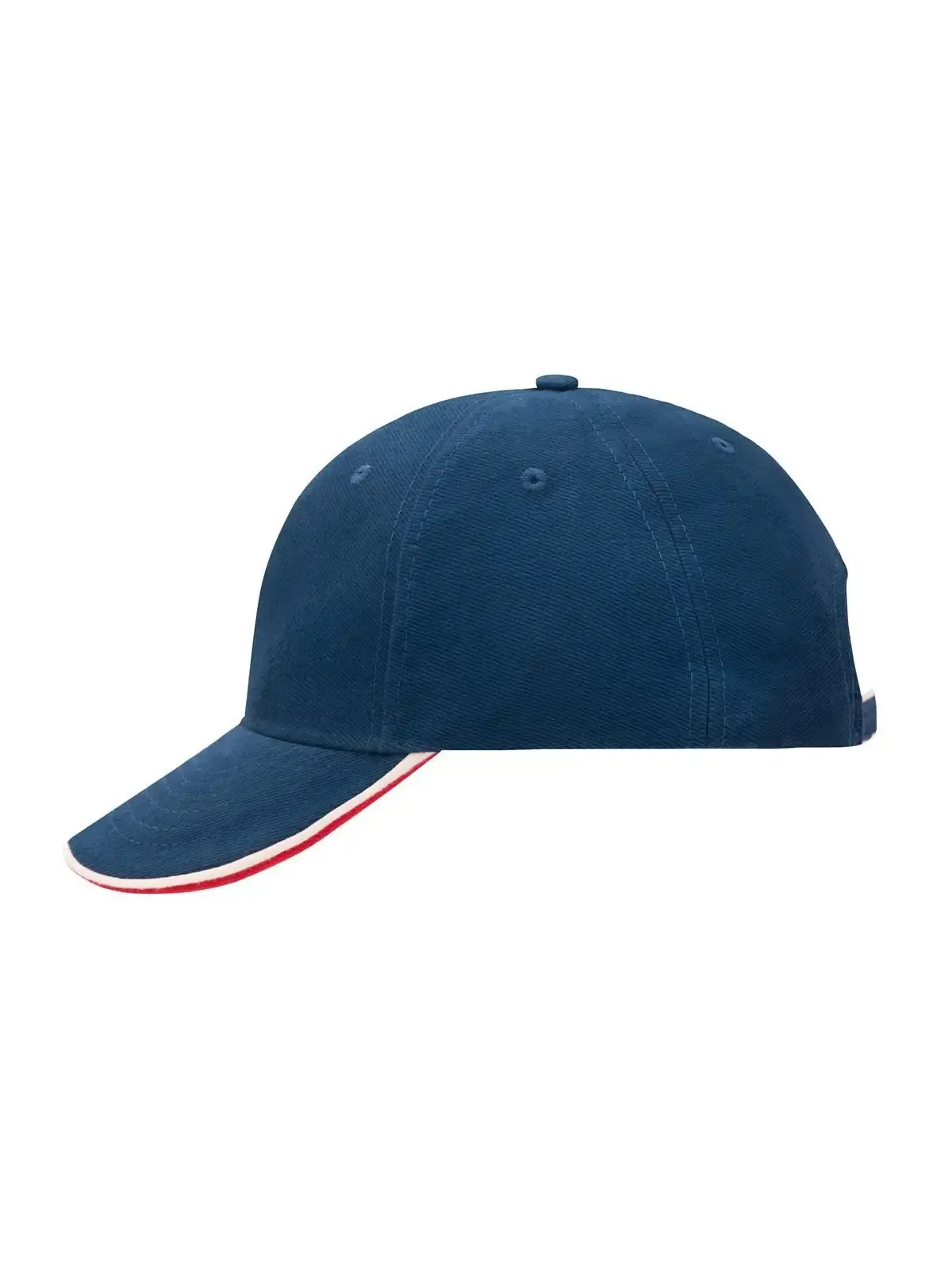 Cappellino a 6 pannelli con doppio sandwich e 6 fori traspiranti - Myrtle Beach - MB6197