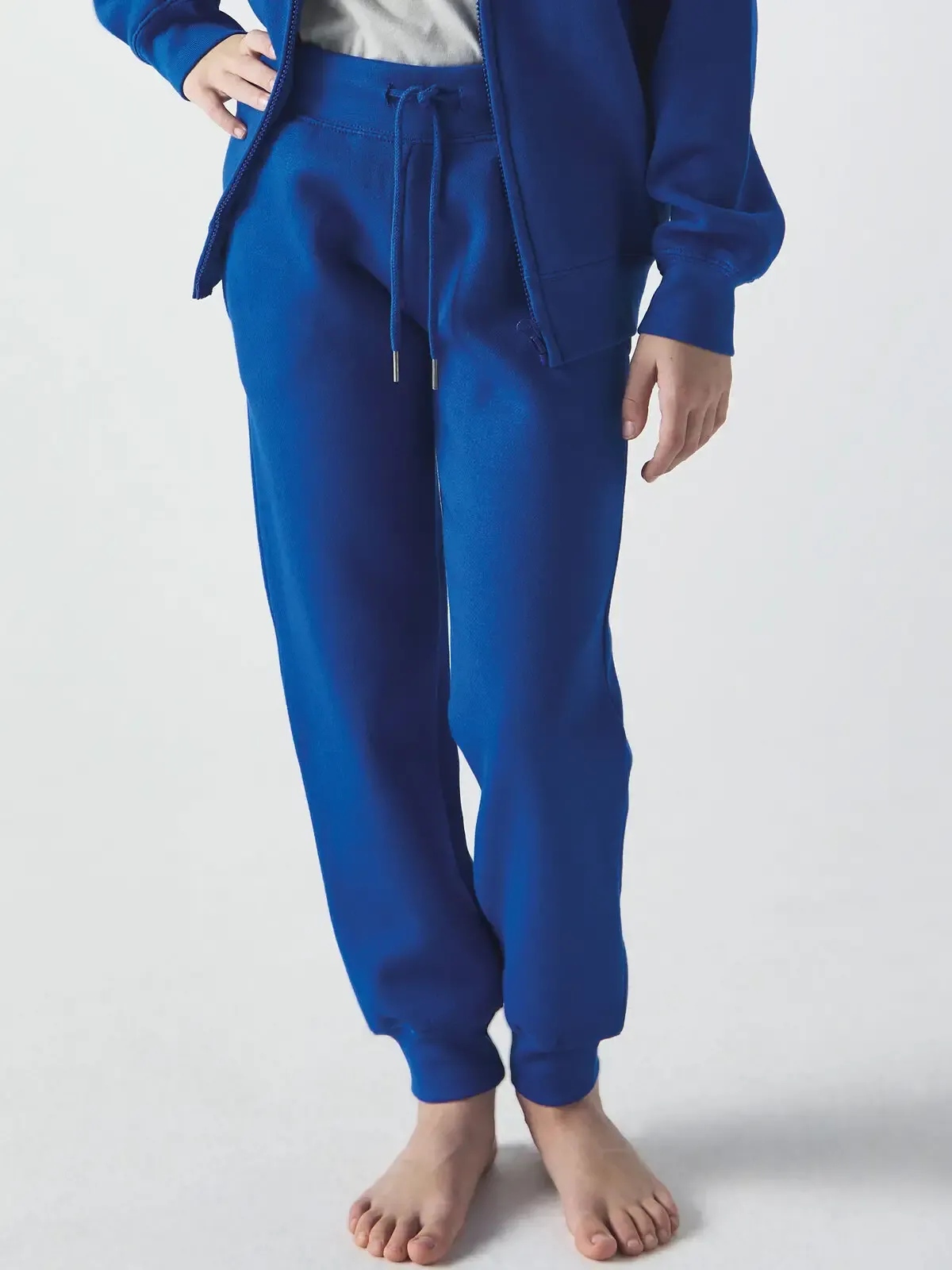 Pantaloni da bambino felpati internamente con tasche a filetto - Bs - BSK400