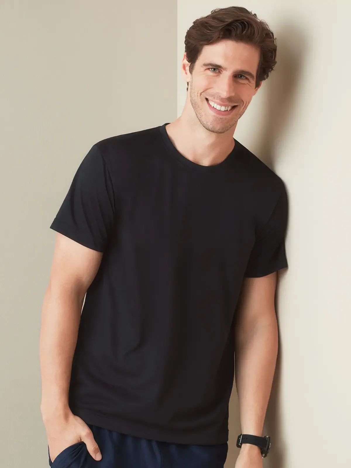 T-shirt da uomo a maniche corte e logo catarifrangente sul retro - Stedman - ST8600