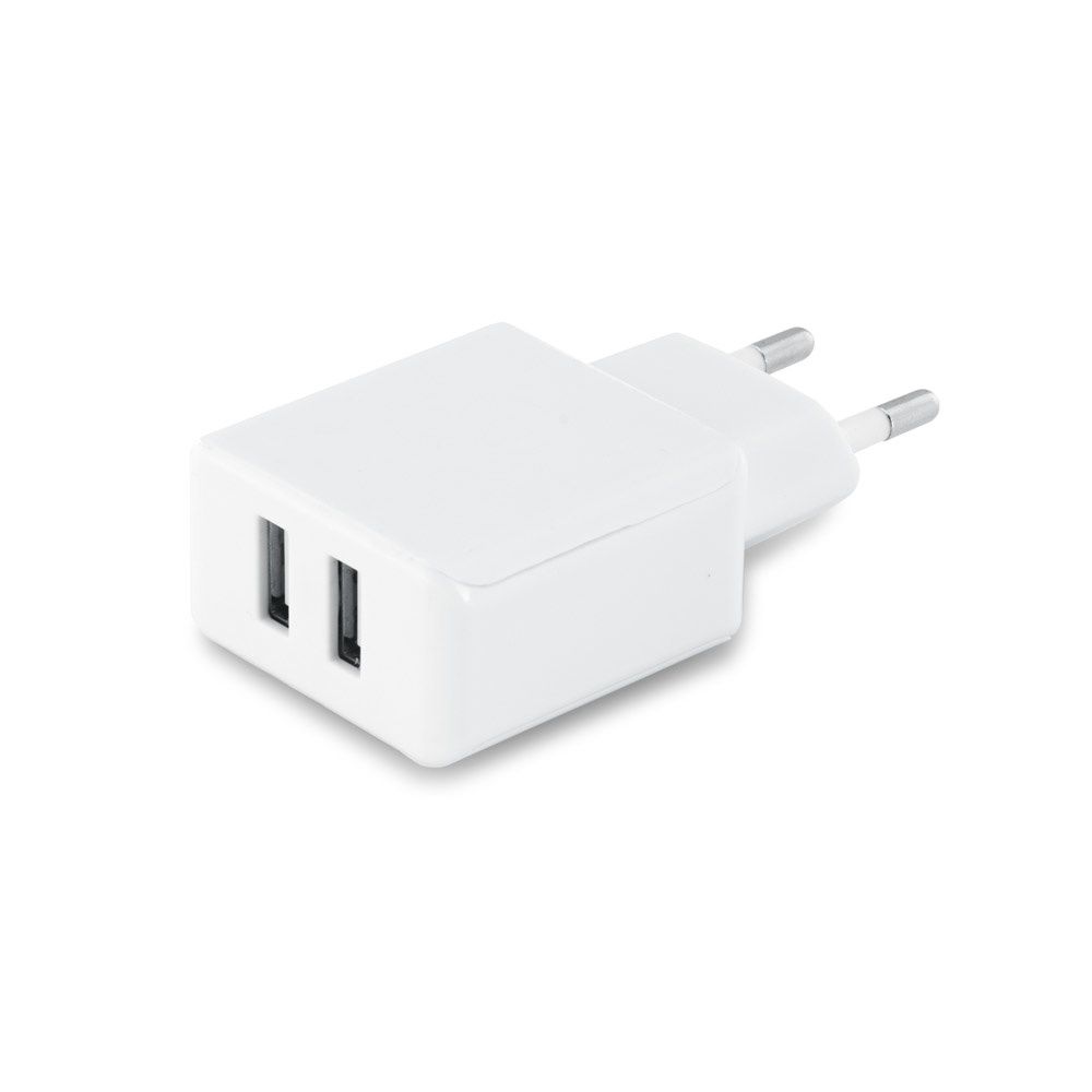 REDI. Adattatore USB in ABS con due uscite - 97362