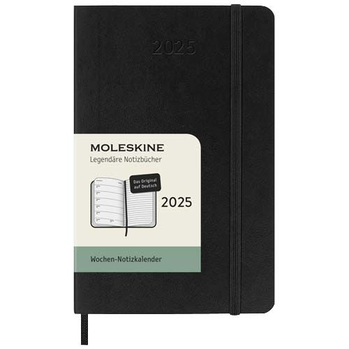 Agenda settimanale tascabile 12 mesi con copertina morbida - lingua tedesca Moleskine - 107958