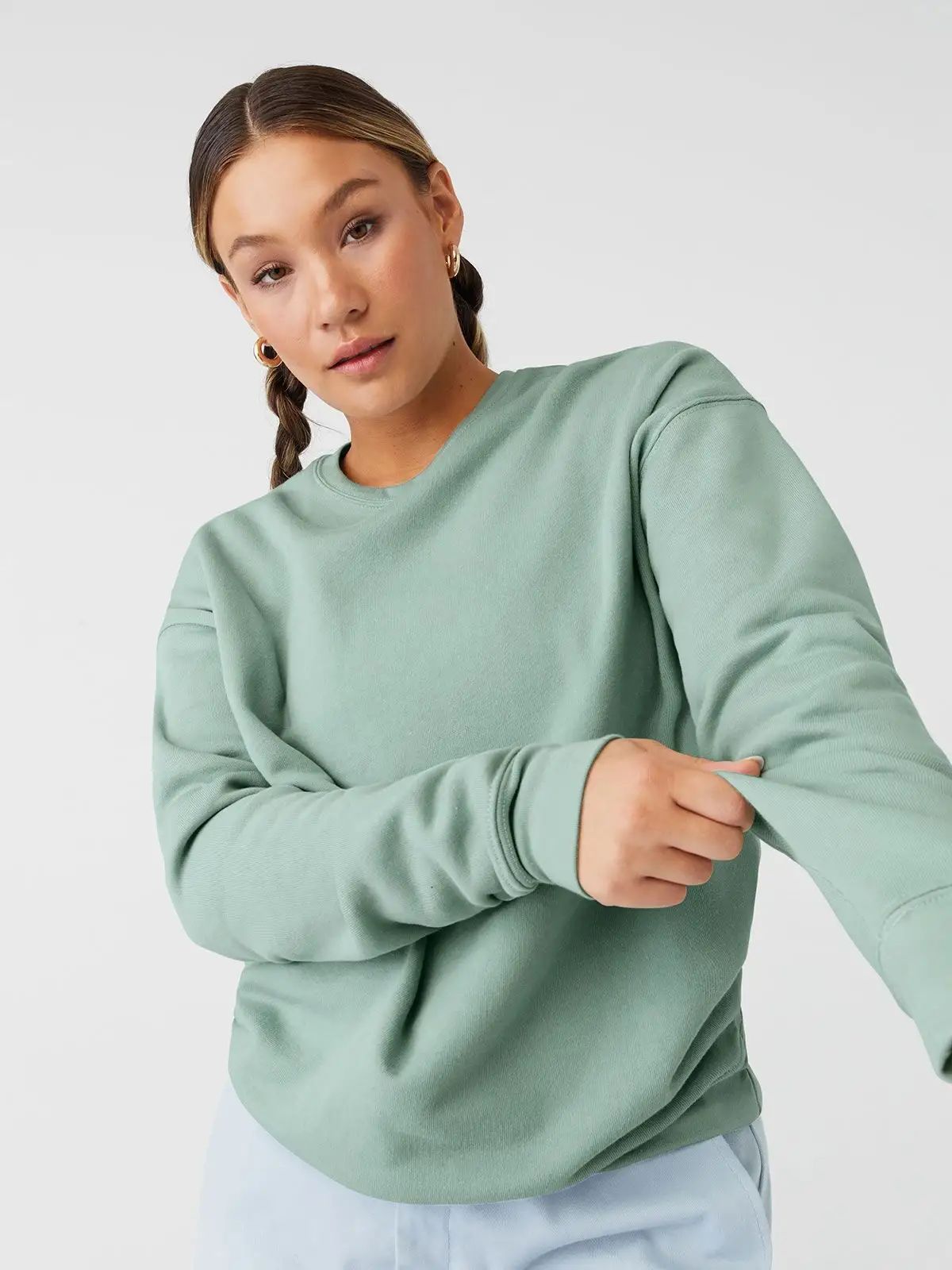 Felpa girocollo unisex in felpa morbida - Bella+Canvas - BE3945