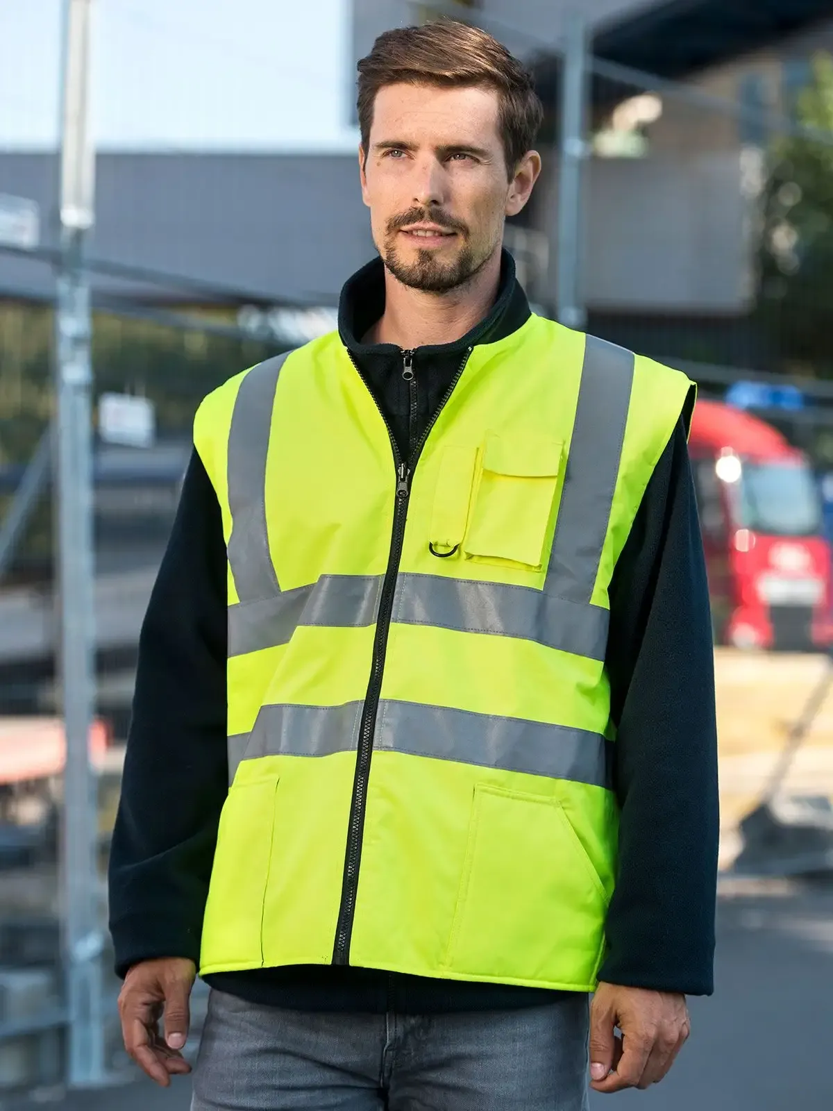 Smanicato da lavoro ad alta visibilità con imbottitura in poliestere - Korntex - KXTABW