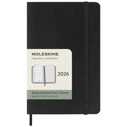 Agenda settimanale tascabile 12 mesi con copertina morbida Moleskine - 107949