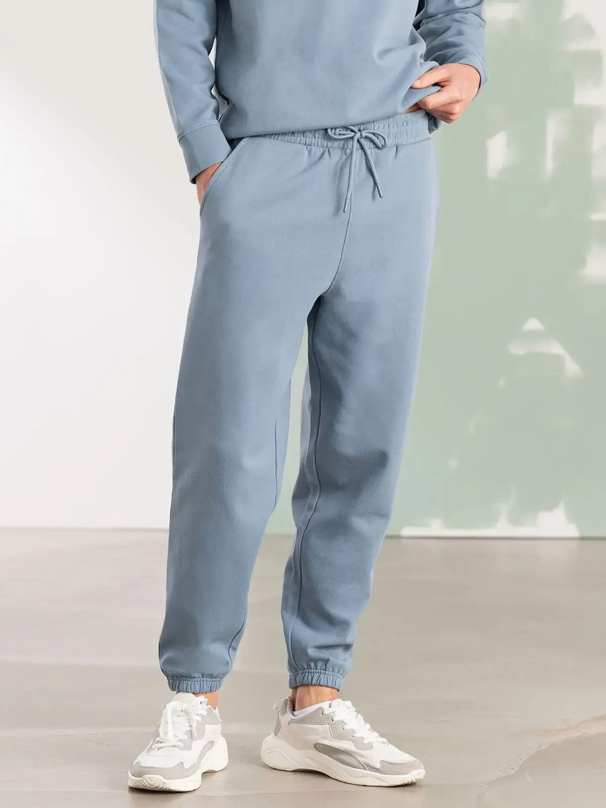 Pantaloni in felpa unisex dalla vestibilità ampia e felpati internamente - Skinnifit - SKSF430