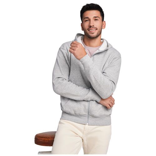 Felpa unisex con cappuccio e zip intera Montblanc - R6421