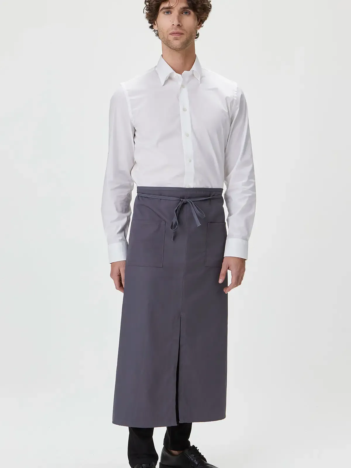 Grembiule con ampio spacco centrale - Colore Italiano - MI009