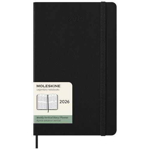 Agenda verticale 12 mesi formato L con copertina rigida Moleskine - 107937