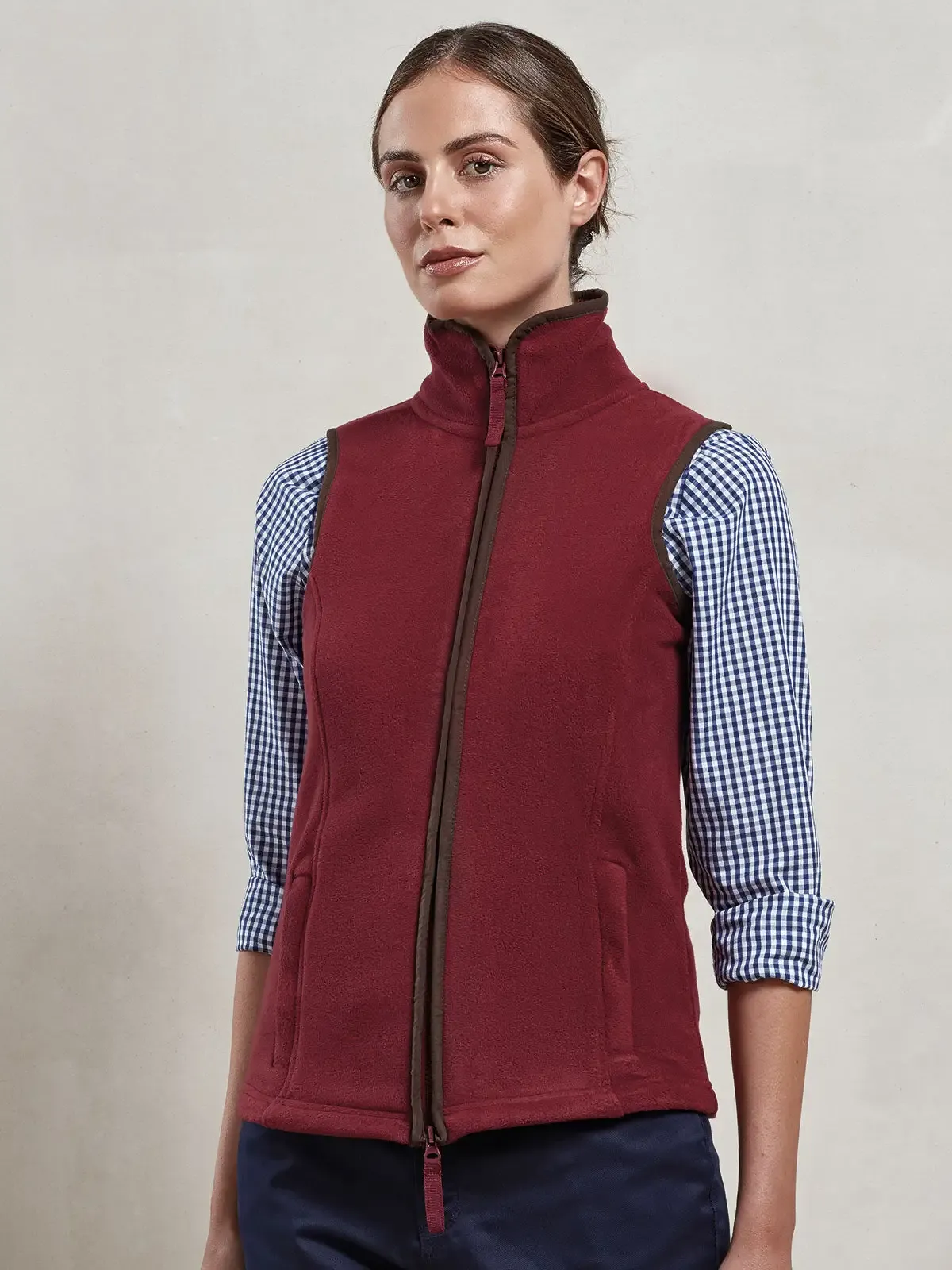 Gilet da donna con dettagli a contrasto - Premier - PR804