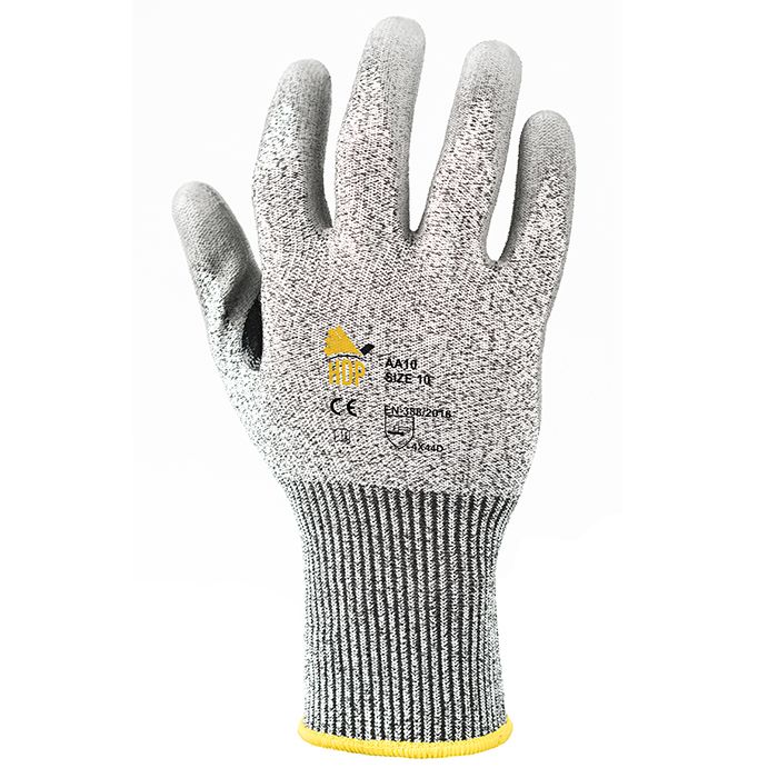 Guanto da lavoro antitaglio d 13g in poliuretano  - Hdp - AA10
